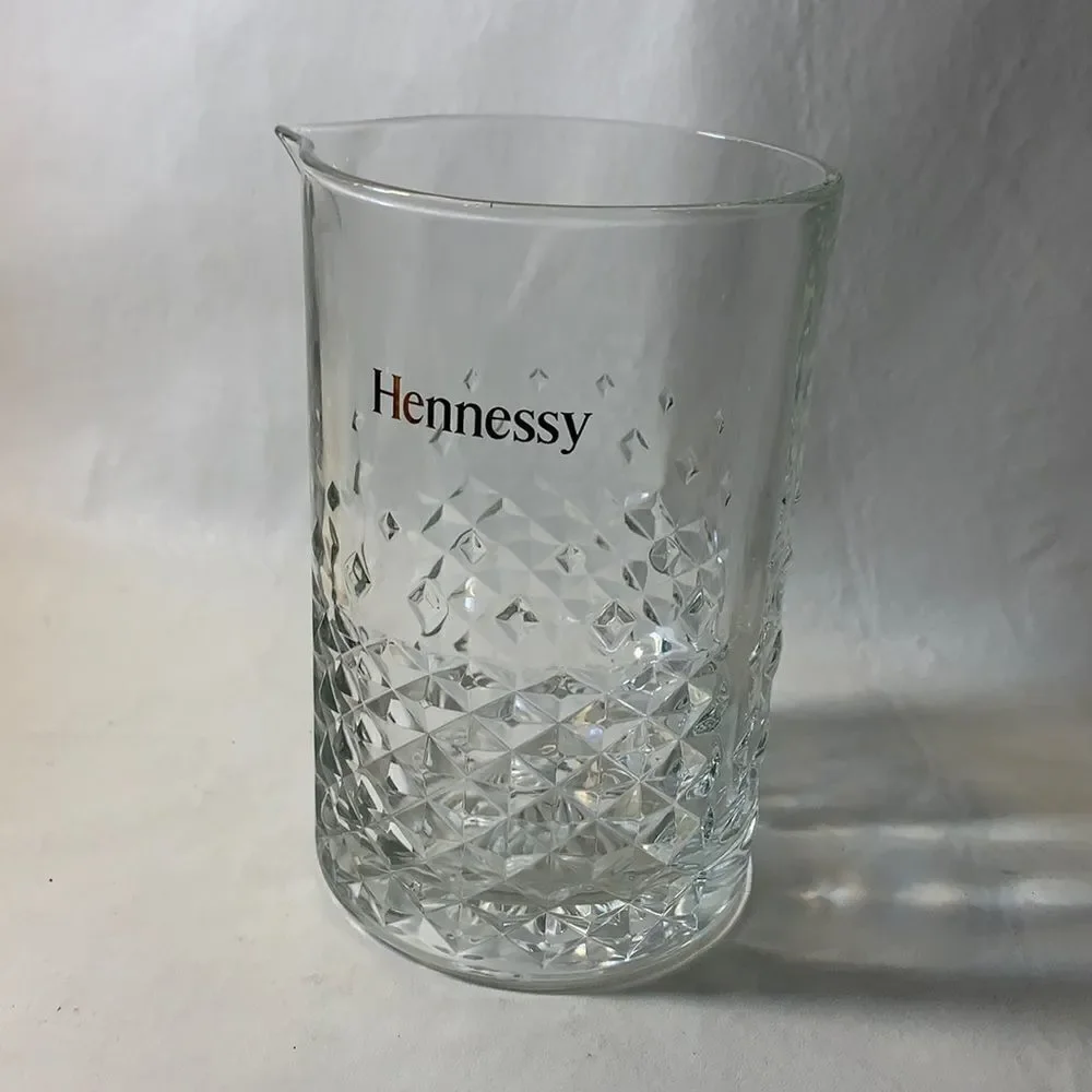 Hennessy Libby Crystal Cocktail Mixing Glass Spout